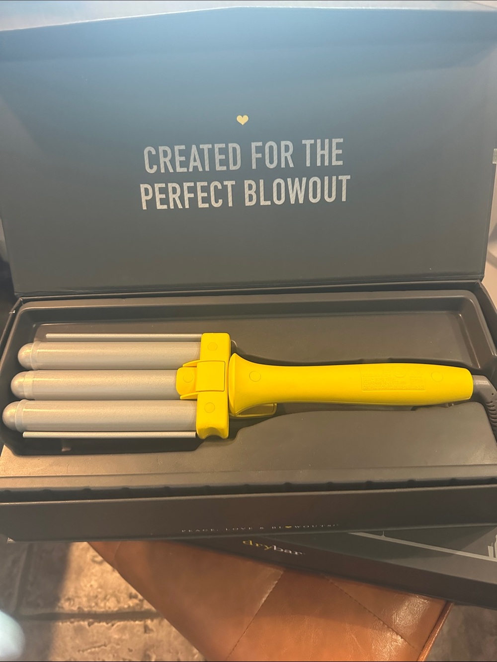 Drybar Yellow Triple-Barrel Hair Waver